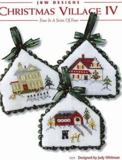 Christmas Village IV - Cross Stitch Pattern