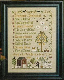 12 Days Of Christmas - Cross Stitch Pattern