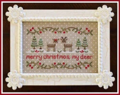 Merry Christmas My Deer - Cross Stitch Pattern