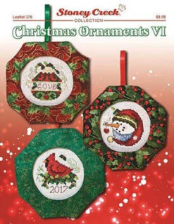 Christmas Ornaments VI - Cross Stitch Pattern