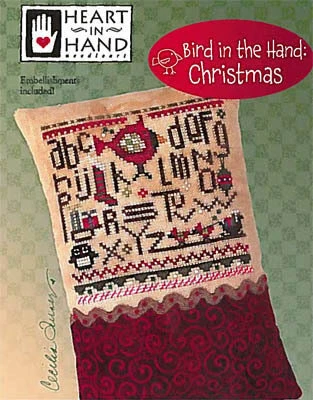 Bird In The Hand - Christmas - Cross Stitch Pattern 1 Bird In The Hand - Christmas - Cross Stitch Pattern
