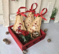 Christmas Tree Ornaments - Cross Stitch Pattern