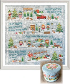 Christmas Village Part 4 - Christmas Is Here! - Cross Stitch