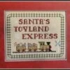 Santa's Toyland Express - Christmas Cross Stitch Pattern