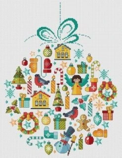Christmas Ball 2021 - Cross Stitch Pattern