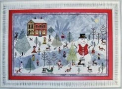 Snowman's Christmas - Cross Stitch Pattern