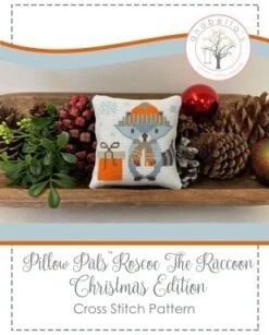 Roscoe The Raccoon Christmas Edition - Cross Stitch Pattern