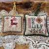 Vintage Christmas Alphabet 2 - Cross Stitch Pattern