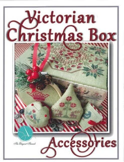Victorian Christmas Box Accessories - Cross Stitch Pattern