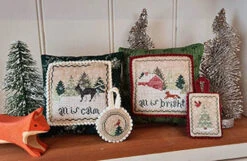 All Is Calm, All Is Bright - Christmas Cross Stitch Pattern