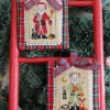 Father Christmas And Uncle Holly - Cross Stitch Pattern