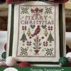 Simple Samplers Merry Christmas - Cross Stitch Pattern
