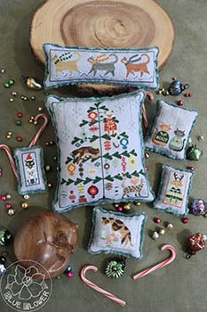 12 Cats Of Christmas - Cross Stitch Pattern