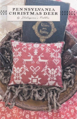 Pennsylvania Christmas Deer - Cross Stitch Pattern