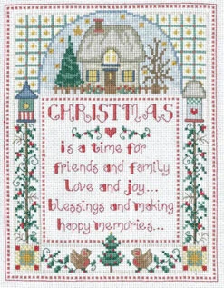 Christmas Welcome - Cross Stitch Pattern