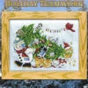 Holiday Teamwork - Christmas Cross Stitch Pattern