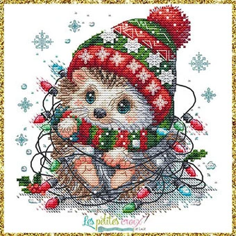 Hedgehog Christmas - Cross Stitch Pattern 1 Hedgehog Christmas - Cross Stitch Pattern