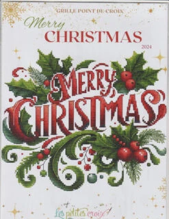 Merry Christmas 2024 - Cross Stitch Pattern