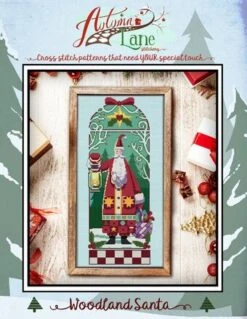 Woodland Santa - Christmas Cross Stitch Pattern