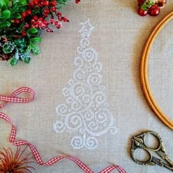 Lace Christmas Tree - Cross Stitch Pattern