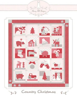 Country Christmas BOM/10 Mos - Quilt Pattern