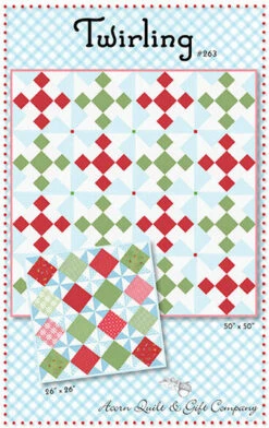 Twirling - Christmas Quilt Pattern