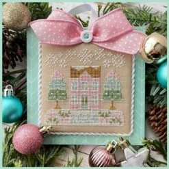 Christmas House - Pastel Collection Cross Stitch Pattern