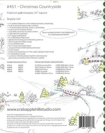 Christmas Countryside - Quilt Pattern 2 Christmas Countryside - Quilt Pattern - Image 2