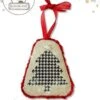 Christmas Tree - Houndstooth - Cross Stitch Pattern