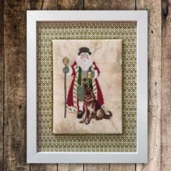 German Santa - Christmas Cross Stitch Pattern