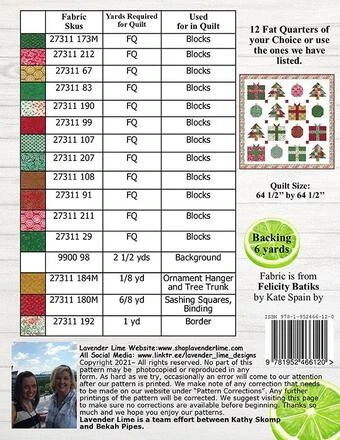 Christmas Time - Quilt Pattern 2 Christmas Time - Quilt Pattern - Image 2