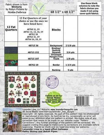 Christmas Time 2 - Quilt Pattern 2 Christmas Time 2 - Quilt Pattern - Image 2