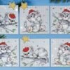 Christmas Cats - Cross Stitch Kit