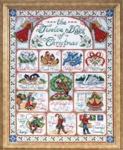 Twelve Days Of Christmas - Cross Stitch Kit
