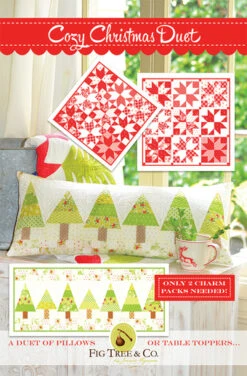Cross Stitch Sales 3 Cozy Christmas Duet - Quilt Pattern