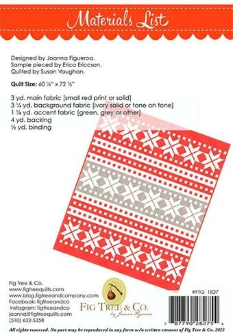 Christmas Sweater - Quilt Pattern 2 Christmas Sweater - Quilt Pattern - Image 2