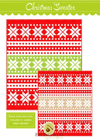 Christmas Sweater - Quilt Pattern 1 Christmas Sweater - Quilt Pattern
