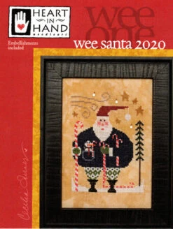 Wee Santa 2020 - Christmas Cross Stitch Pattern
