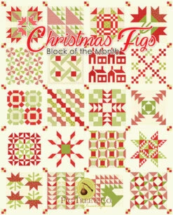 Christmas Figs BOM - Quilt Pattern