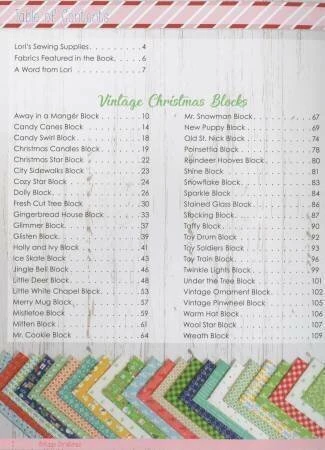 Vintage Christmas Book - Quilt Pattern 3 Vintage Christmas Book - Quilt Pattern - Image 3