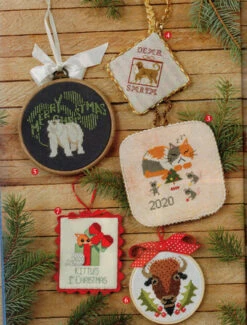 Just Cross Stitch 2020 Christmas Ornaments Magazine 8 Just Cross Stitch 2020 Christmas Ornaments Magazine -Cross Stitch Sales JCS2020 2