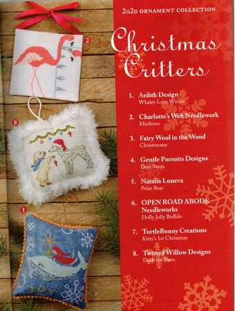 Just Cross Stitch 2020 Christmas Ornaments Magazine 4 Just Cross Stitch 2020 Christmas Ornaments Magazine - Image 4