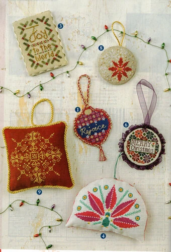 Just Cross Stitch 2020 Christmas Ornaments Magazine 5 Just Cross Stitch 2020 Christmas Ornaments Magazine - Image 5