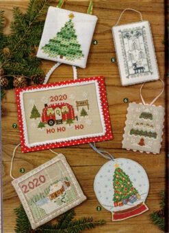 Just Cross Stitch 2020 Christmas Ornaments Magazine 11 Just Cross Stitch 2020 Christmas Ornaments Magazine -Cross Stitch Sales JCS2020 5