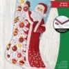 Snowy St. Nick - Christmas Stocking - Felt Applique Kit