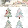 Crazy Trees Ornaments - Christmas Cross Stitch Pattern