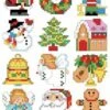 Christmas Charmers Ornaments - Cross Stitch Pattern