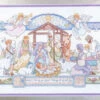 Nativity With Angels - Christmas Cross Stitch Pattern