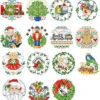 Lotsa Christmas Ornaments - Cross Stitch Pattern