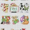 Christmas Critters Ornaments - Cross Stitch Pattern